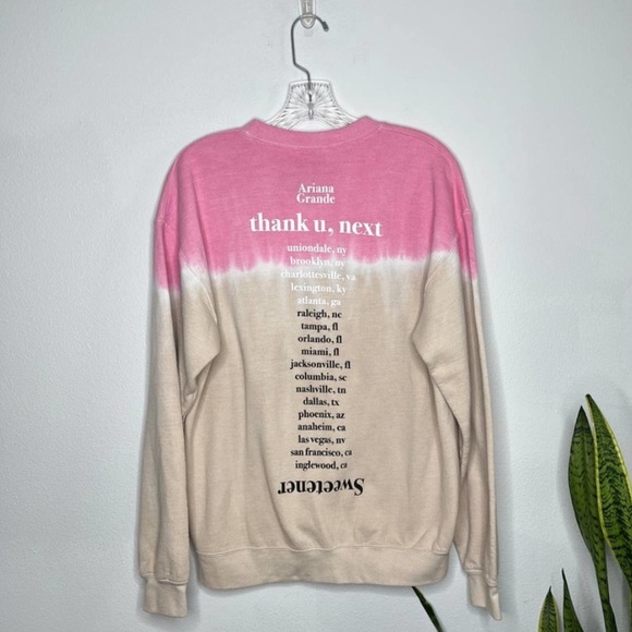 Ariana Grande Sweetener Crewneck Ombre - Picture 2 of 3